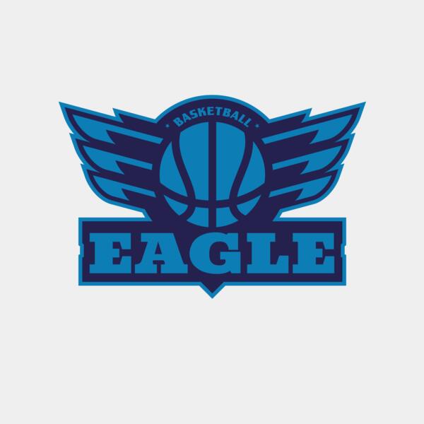 Eagle Basketball Logo Template Thumbnail
