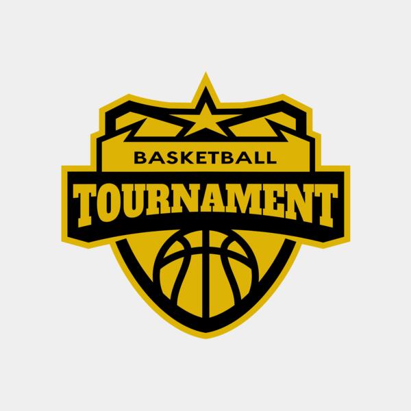 Tournament Basketball logo template 02 Thumbnail