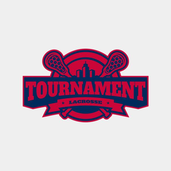 Tournament Lacrosse Logo Template Thumbnail