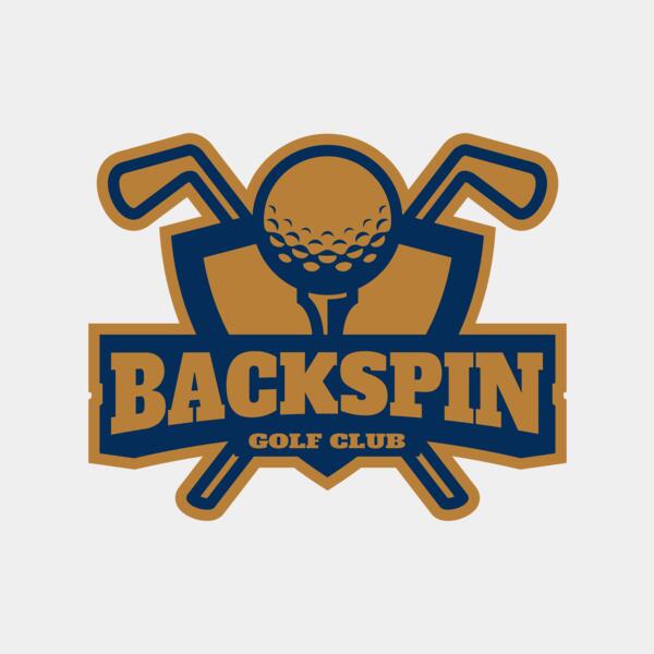Backspin Golf Club logo template Thumbnail