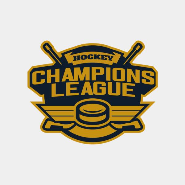Champions League Hockey logo template Thumbnail