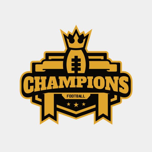 Champions Football Team logo template 02 Thumbnail