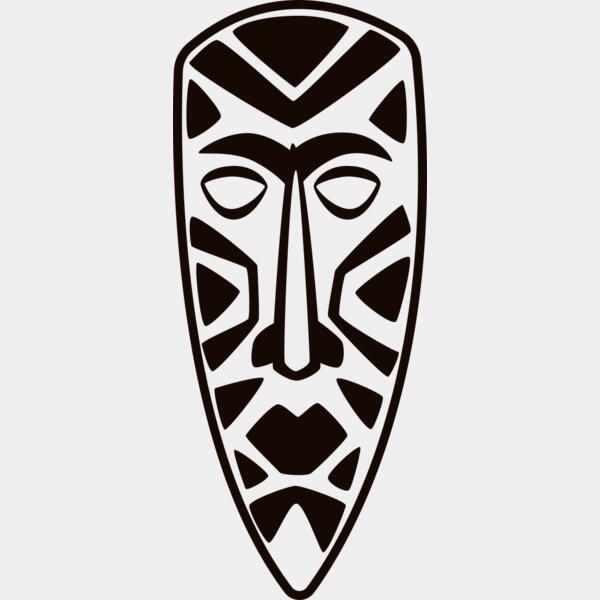 Polynesian Tribal Mask Thumbnail