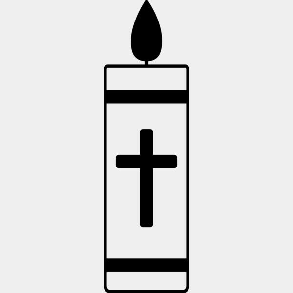 Candle and Cross Thumbnail