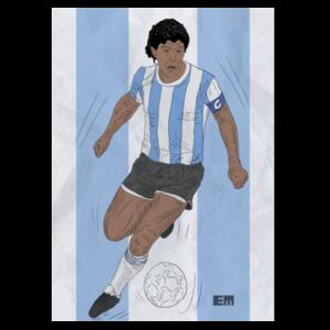 T-shirt men Maradona  Design