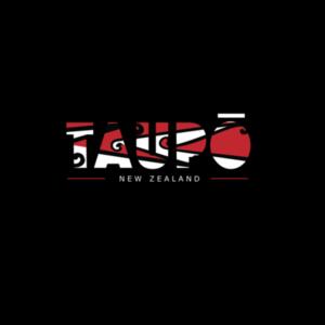 T-shirt women Taupo black Design