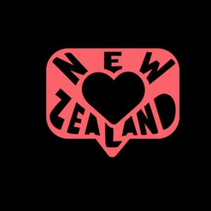 Baby bodysuit - NZ heart pocket Design
