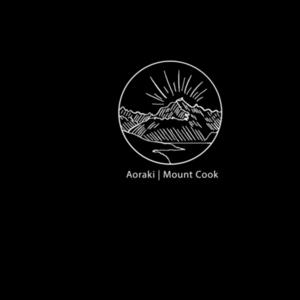 Hoodie women black - Mount Cook Design
