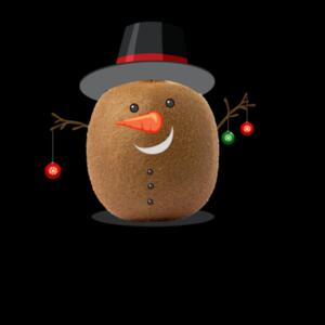 Baby bodysuit Kiwi Christmas Design