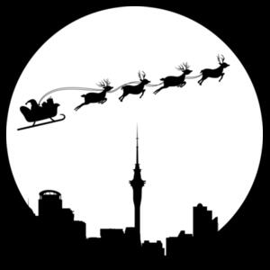 T-shirt men - Auckland | New Zealand | Merry Christmas white Design