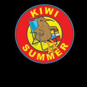 T-shirt women - Kiwi Summer Design