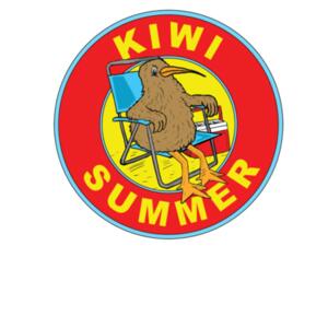T-shirt kids- Kiwi Summer Design