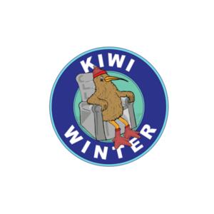 baby bodysuit- Kiwi Winter  Design