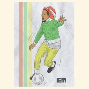 tote bag  - Bob Marley playing soccer Design