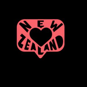 t-shirt kids NZ heart Design