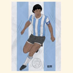 Tote bag Maradona  Design