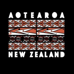 Tote bag Aotearoa | New Zealand black Design