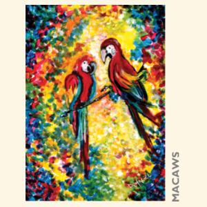 Tote Bag - Macaws Design