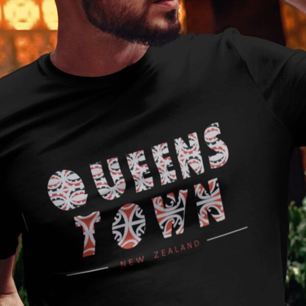 T-shirt men Queenstown Thumbnail