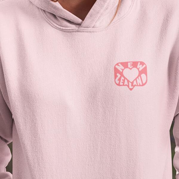 Hoodie women - NZ heart pocket Thumbnail