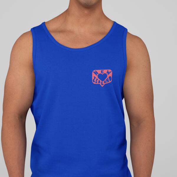 Singlet men - NZ heart pocket Thumbnail