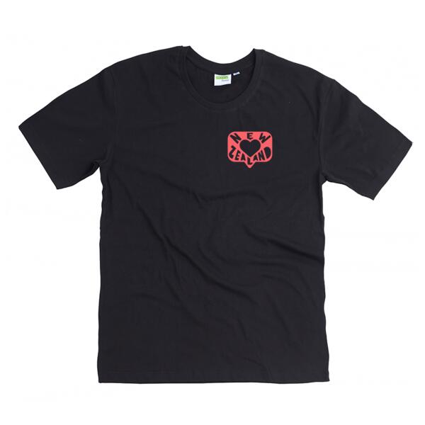 T-shirt men - NZ heart pocket Thumbnail