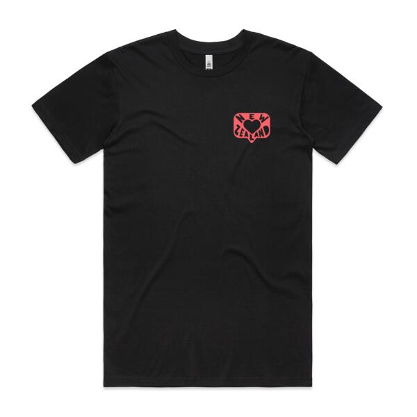 T-shirt men - NZ heart pocket Thumbnail