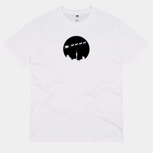 T-shirt men - Auckland | New Zealand | Merry Christmas black Thumbnail