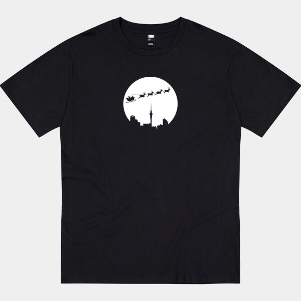 T-shirt women - Auckland | New Zealand | Merry Christmas white Thumbnail