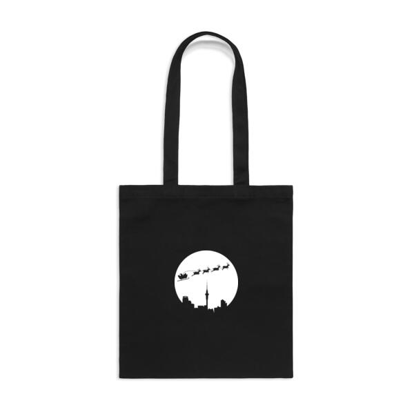 tote bag - Auckland | New Zealand | Merry Christmas white Thumbnail