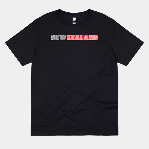 t-shirt men New Zealand black Thumbnail