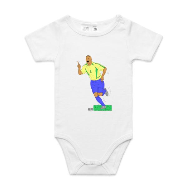 baby bodysuit  Brazil Ronaldo R9 Thumbnail