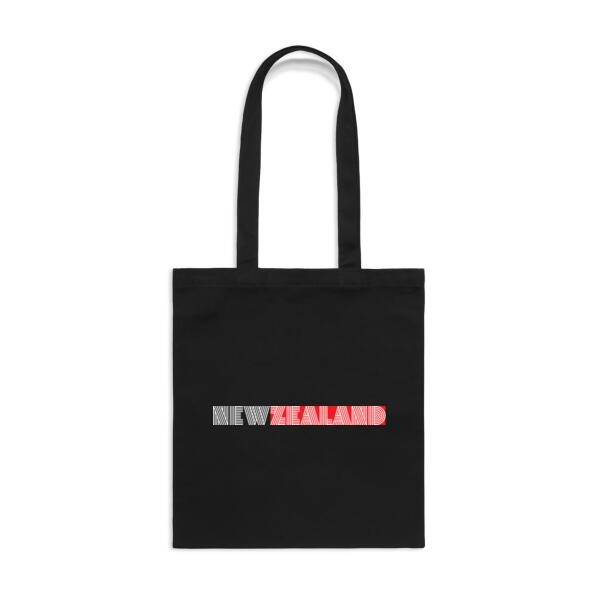 Tote Bag - New Zealand black Thumbnail