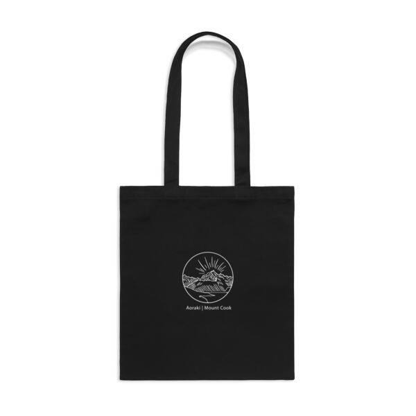 Tote bag - Mount Cook black Thumbnail