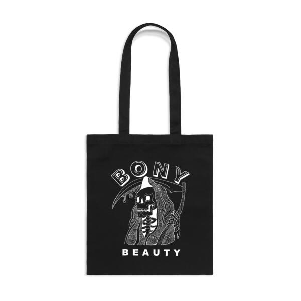 Tote bag - Grim Reaper white Thumbnail