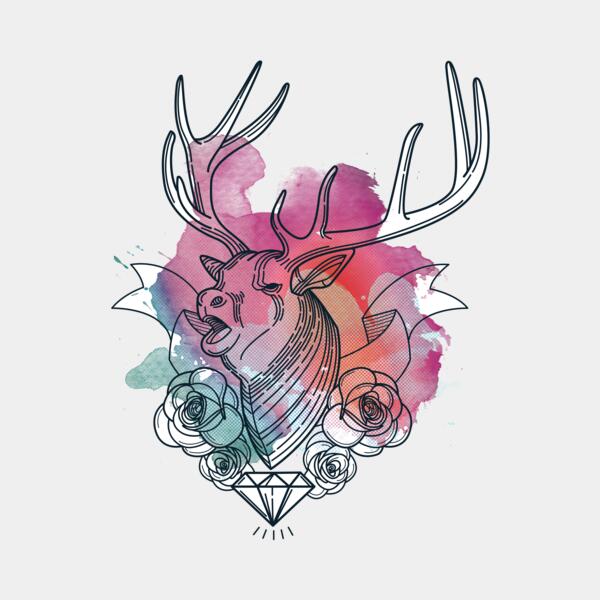 Geometric Stag Thumbnail