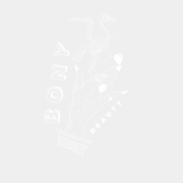 Bird Bones skull white Thumbnail